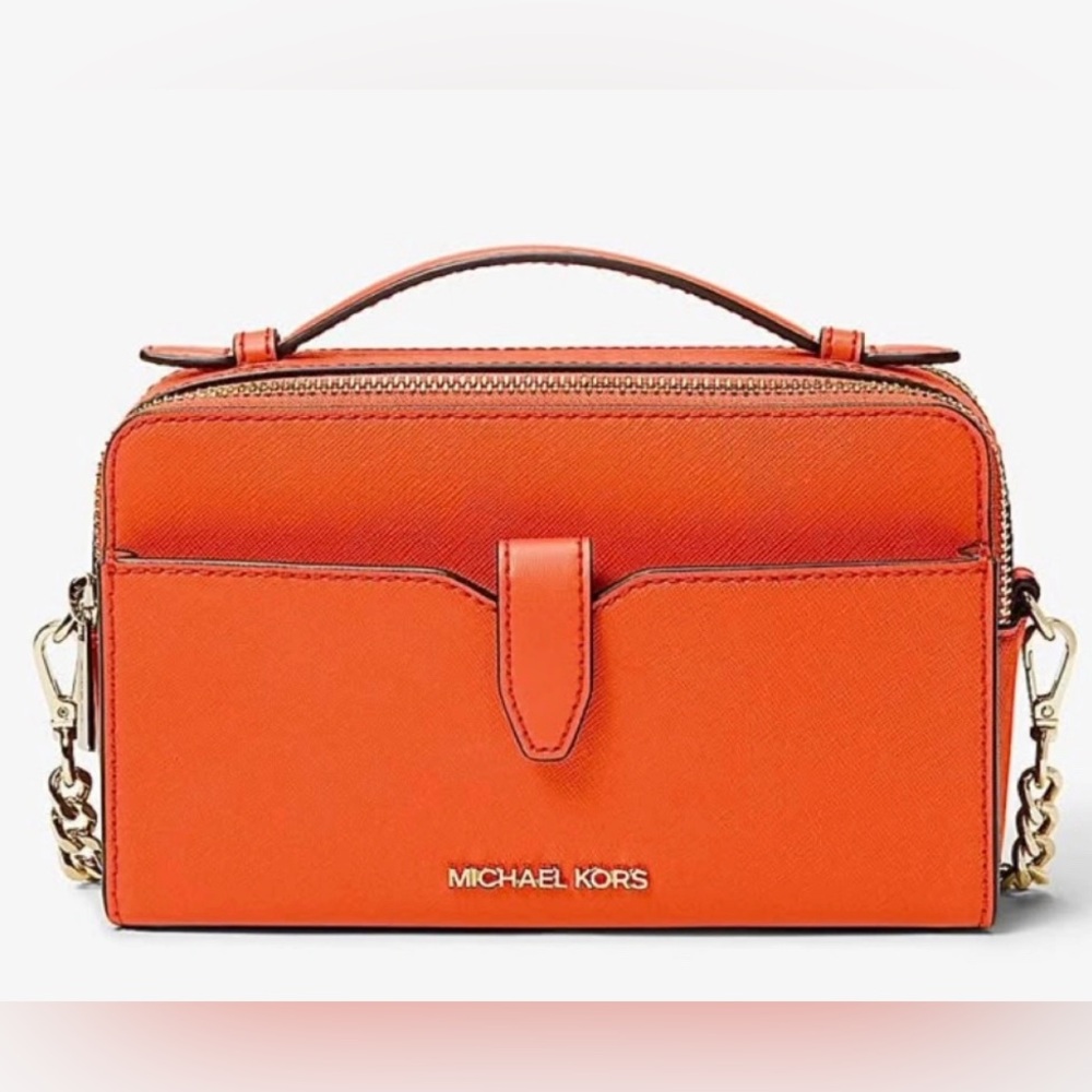 Michael Kors Orange Crossbody Bag